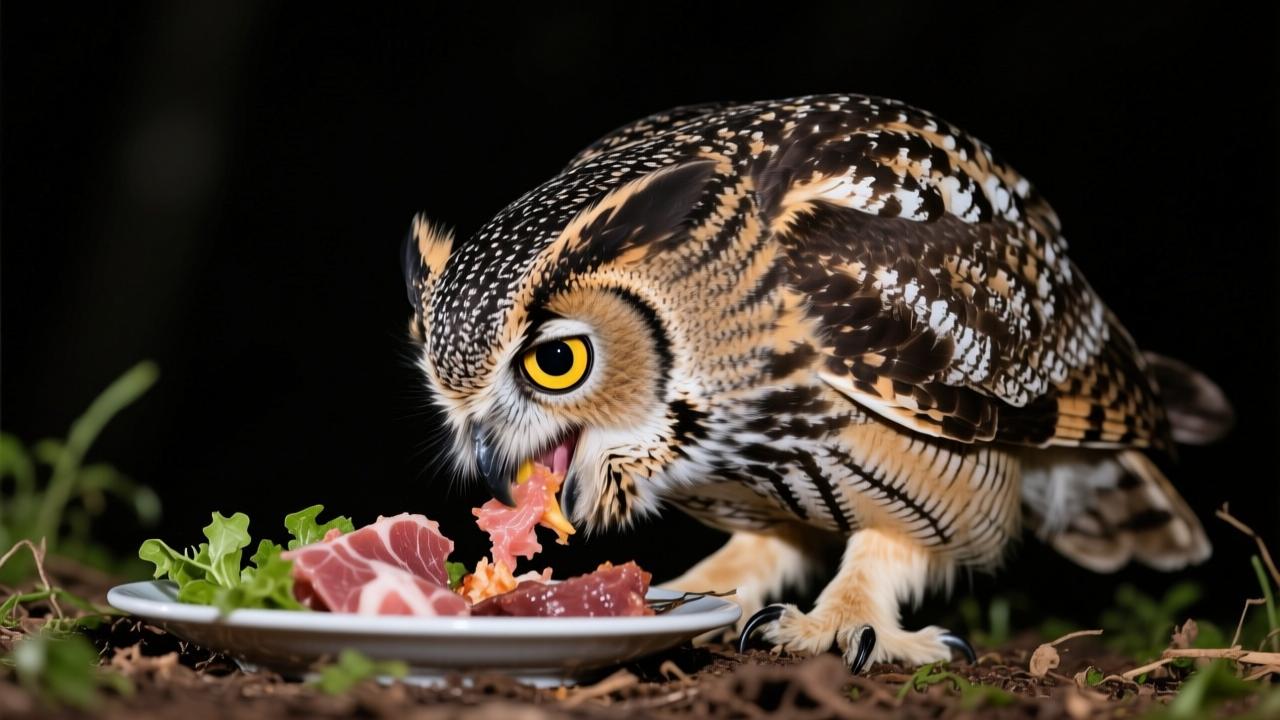 猫头鹰吃什么?揭秘夜之猎手的肉食菜单与生态作用 第3张 猫头鹰吃什么?揭秘夜之猎手的肉食菜单与生态作用 第3张