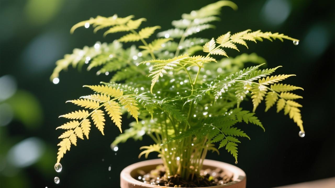 怎样养文竹不黄叶？掌握光照浇水湿度3大要点，轻松养出葱郁绿植  第2张