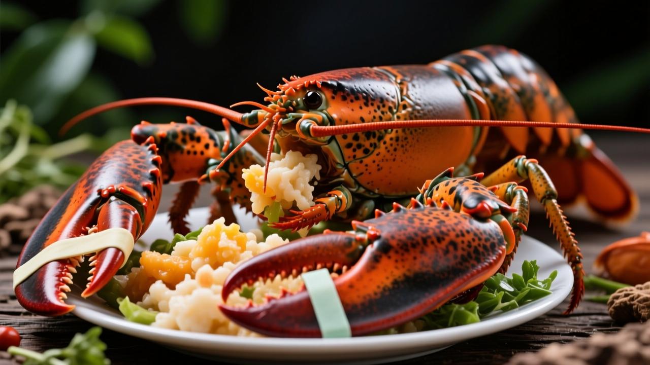 龙虾吃什么食物？揭秘野生与养殖龙虾的科学饮食搭配