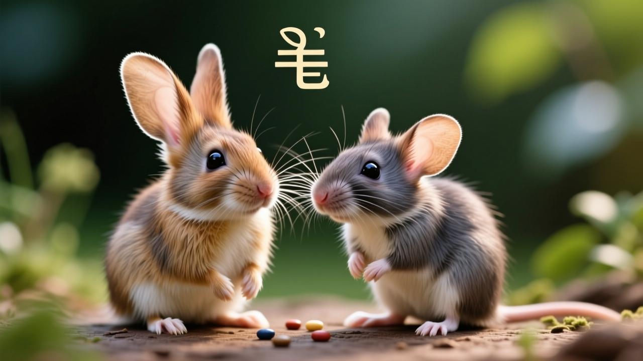 兔和鼠合不合？揭秘生肖配对真相，性格互补也能幸福长久