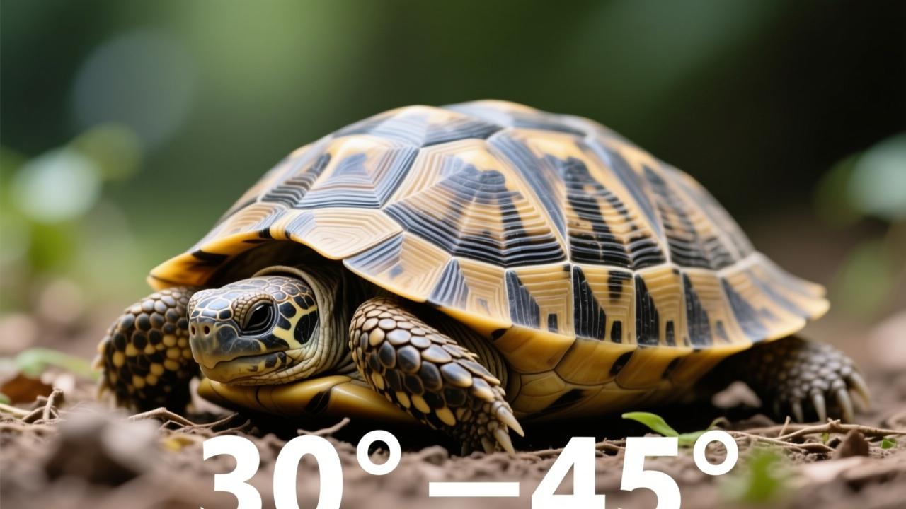 乌龟冬眠时间全解析：北纬30°–45°地区最佳入眠窗口与个体化判断指南