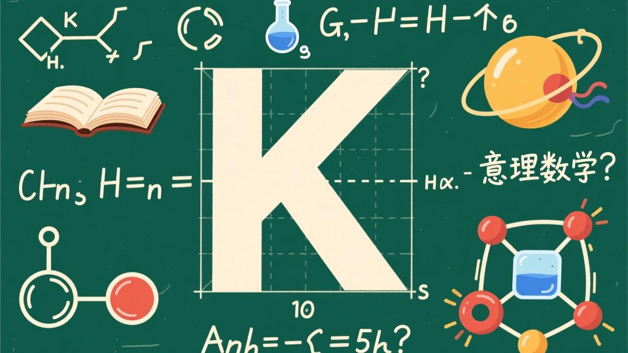 k值是什么意思？一文读懂数学、化学、物理中的K含义与区别  第3张