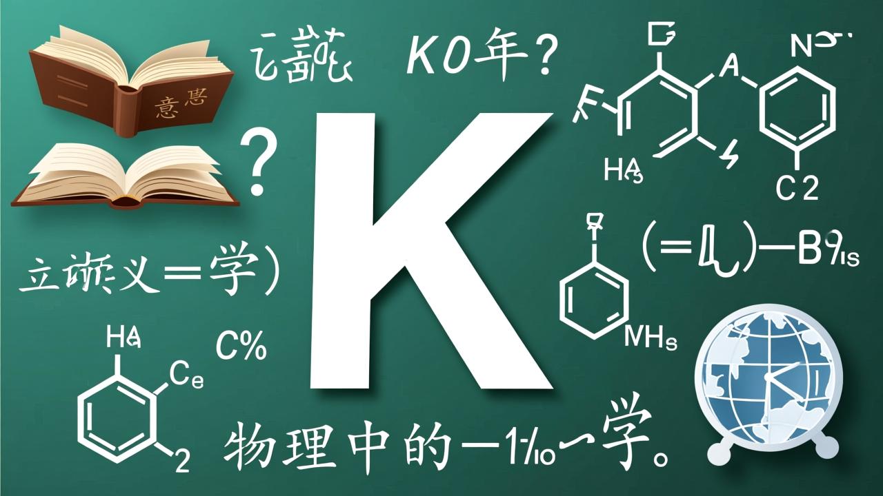 k值是什么意思？一文读懂数学、化学、物理中的K含义与区别  第4张