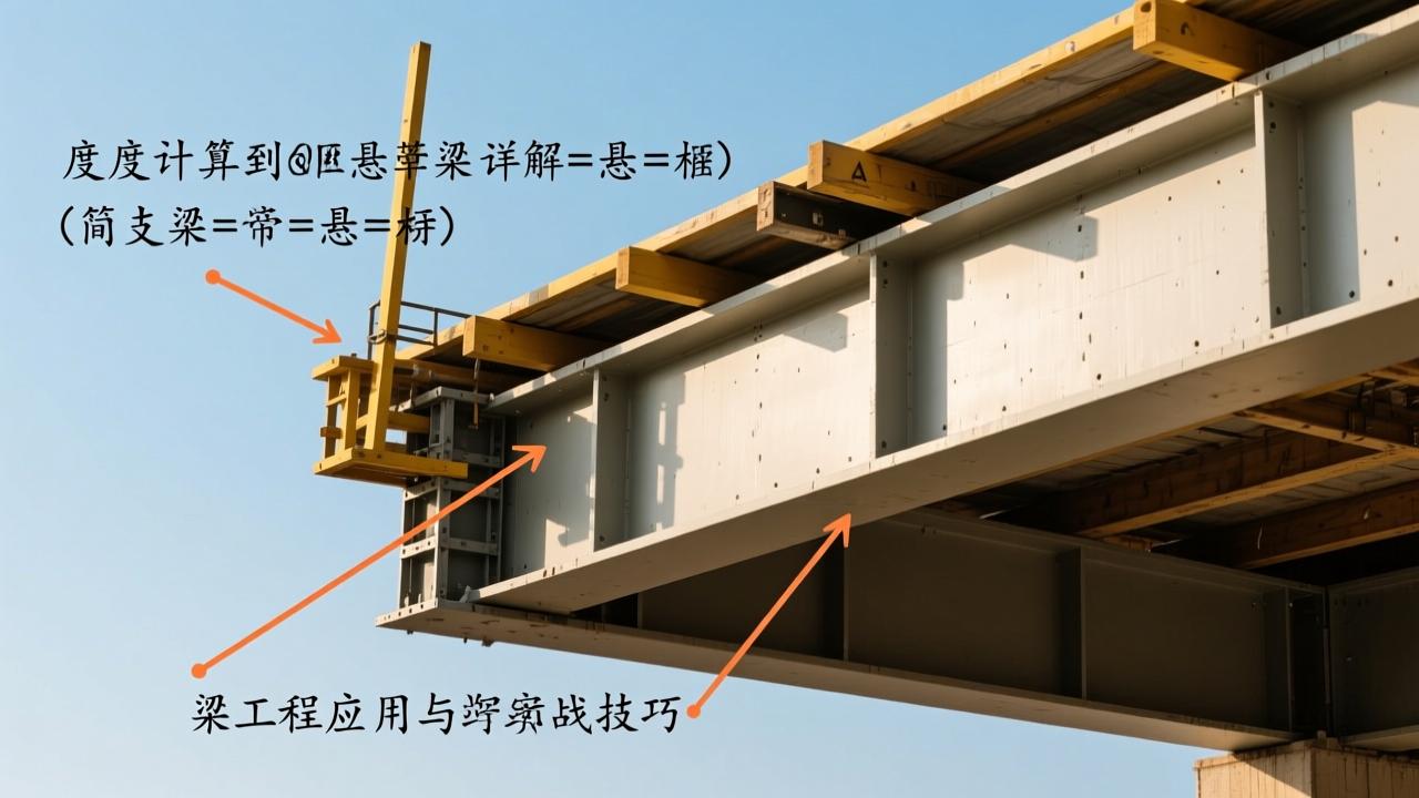 挠度计算公式详解：从简支梁到悬臂梁的工程应用与实战技巧
