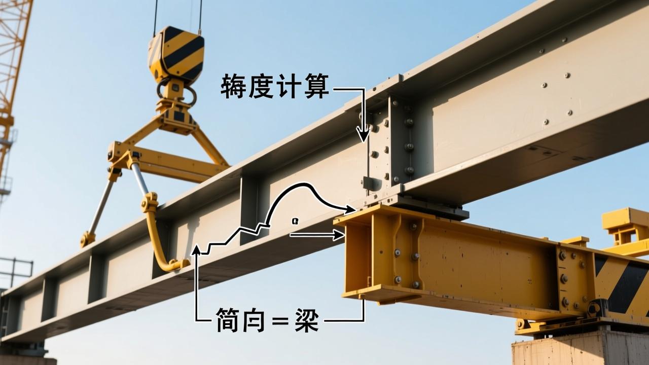 挠度计算公式详解：从简支梁到悬臂梁的工程应用与实战技巧  第3张
