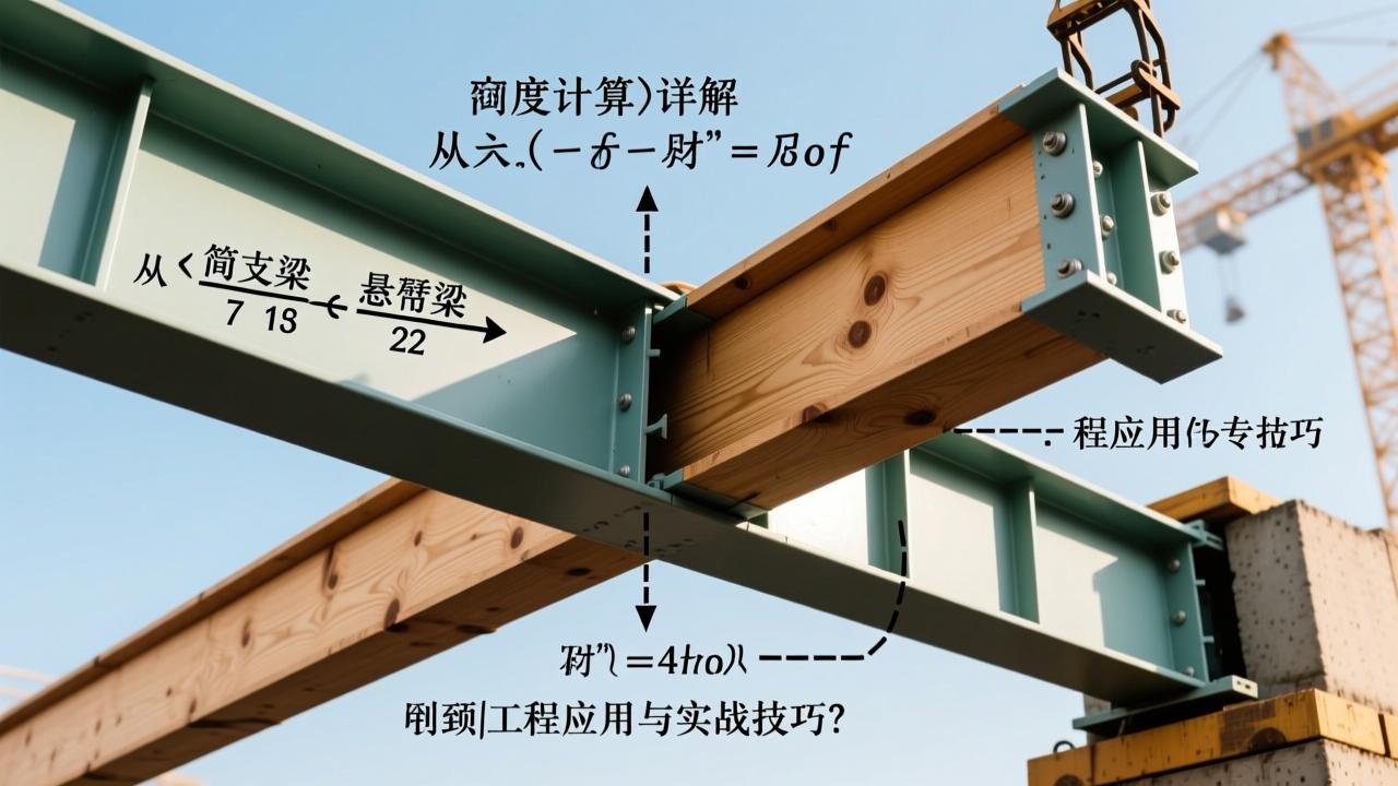挠度计算公式详解：从简支梁到悬臂梁的工程应用与实战技巧  第4张