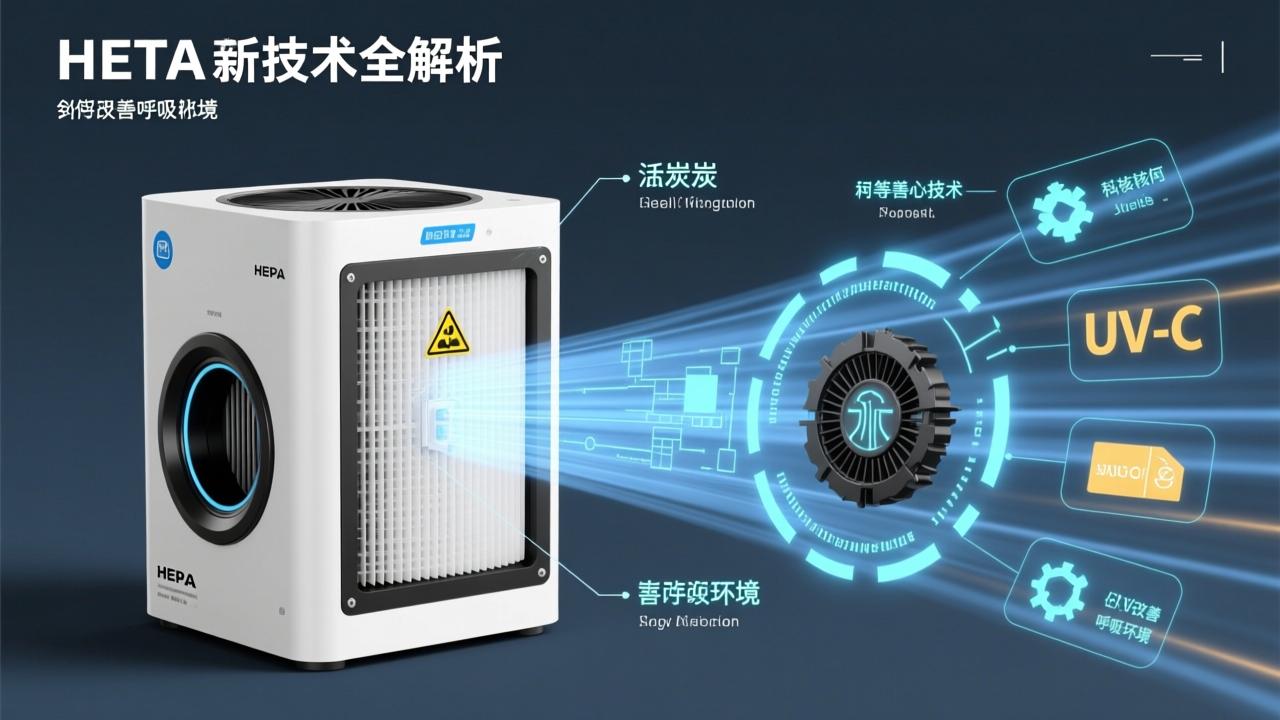 空气净化技术全解析:HEPA、活性炭、UV-C等核心技术如何科学改善呼吸环境 第2张 空气净化技术全解析:HEPA、活性炭、UV-C等核心技术如何科学改善呼吸环境 第2张