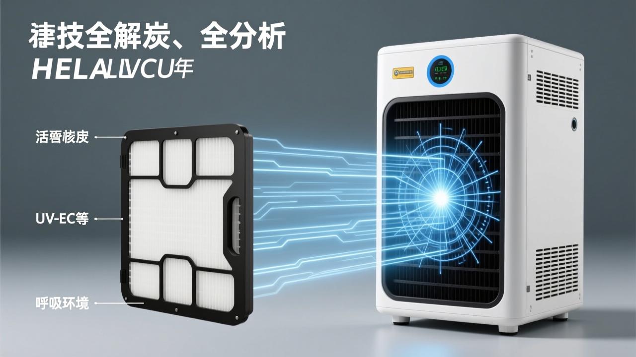 空气净化技术全解析:HEPA、活性炭、UV-C等核心技术如何科学改善呼吸环境 第3张 空气净化技术全解析:HEPA、活性炭、UV-C等核心技术如何科学改善呼吸环境 第3张