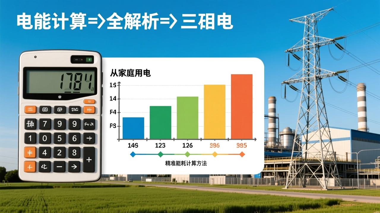 电能计算公式全解析：从家庭用电到工业三相电的精准能耗计算方法
