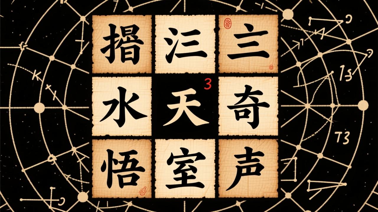 什么是九宫格?揭秘3×3方阵背后的数学奥秘与文化传承  第1张 什么是九宫格?揭秘3×3方阵背后的数学奥秘与文化传承  第1张