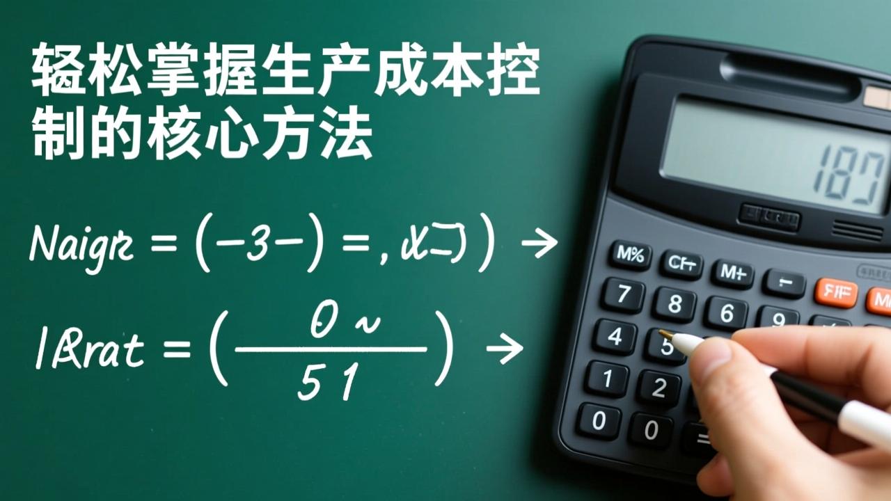 损耗率计算公式揭秘：轻松掌握生产成本控制的核心方法  第3张