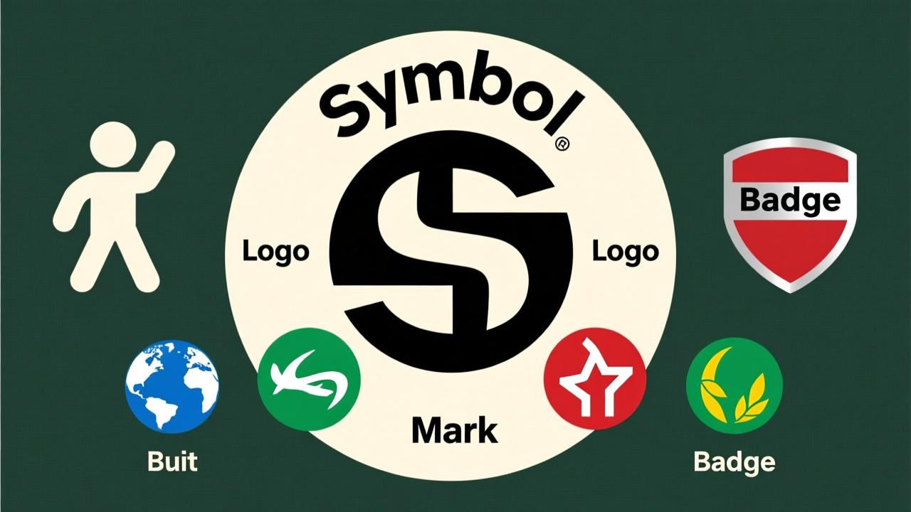 标志英文怎么说？Symbol、Logo、Mark、Badge 的区别与正确用法