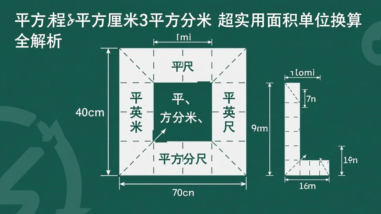1平方米等于多少平方厘米、平方分米、平方英尺?超实用面积单位换算全解析 第1张 1平方米等于多少平方厘米、平方分米、平方英尺?超实用面积单位换算全解析 第1张