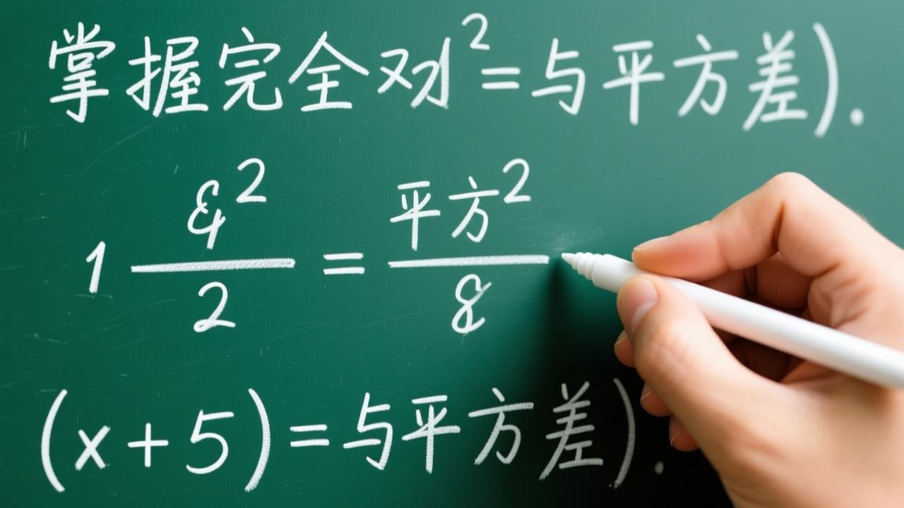 平方公式怎么算？掌握完全平方与平方差公式的快速计算技巧