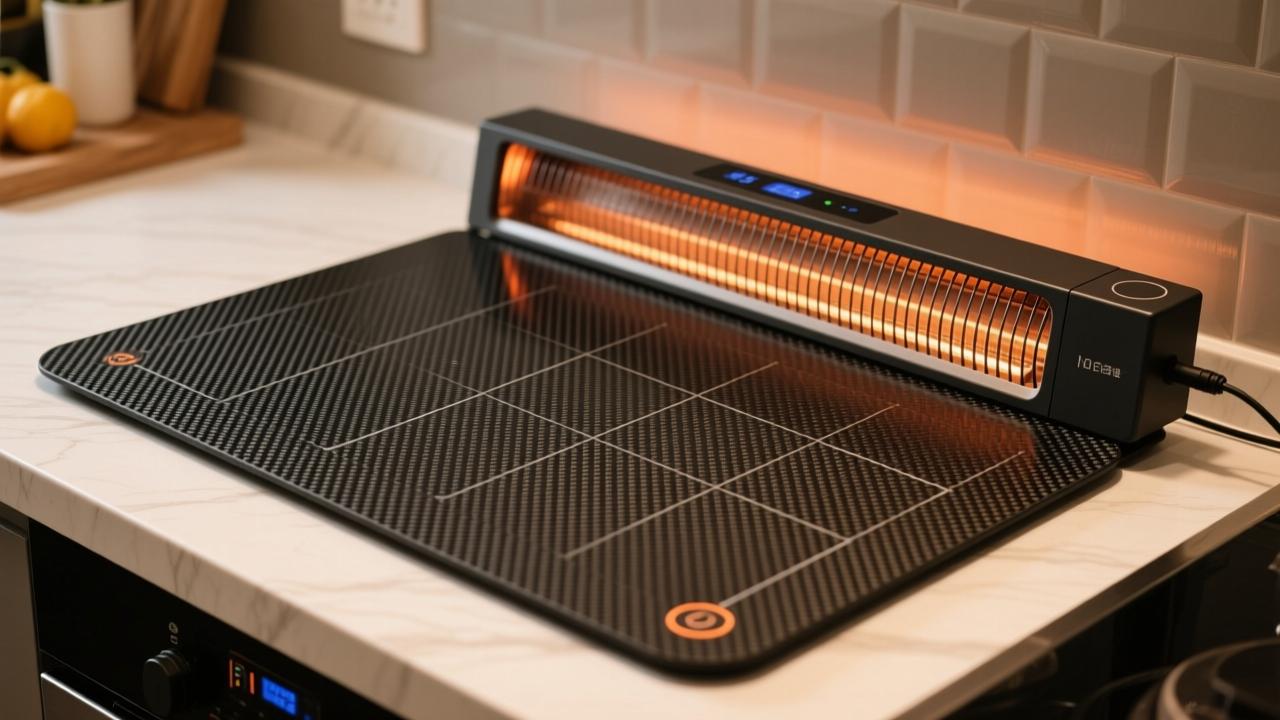 碳纤维电热板真实使用体验：高效节能、安全静音的智能取暖解决方案  第4张