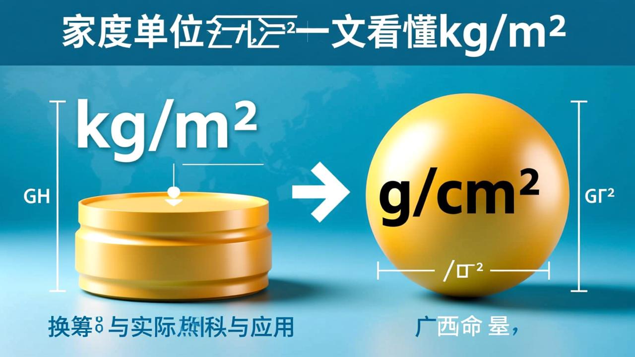 密度单位是什么?一文看懂kg/m³、g/cm³换算与实际应用 第3张 密度单位是什么?一文看懂kg/m³、g/cm³换算与实际应用 第3张