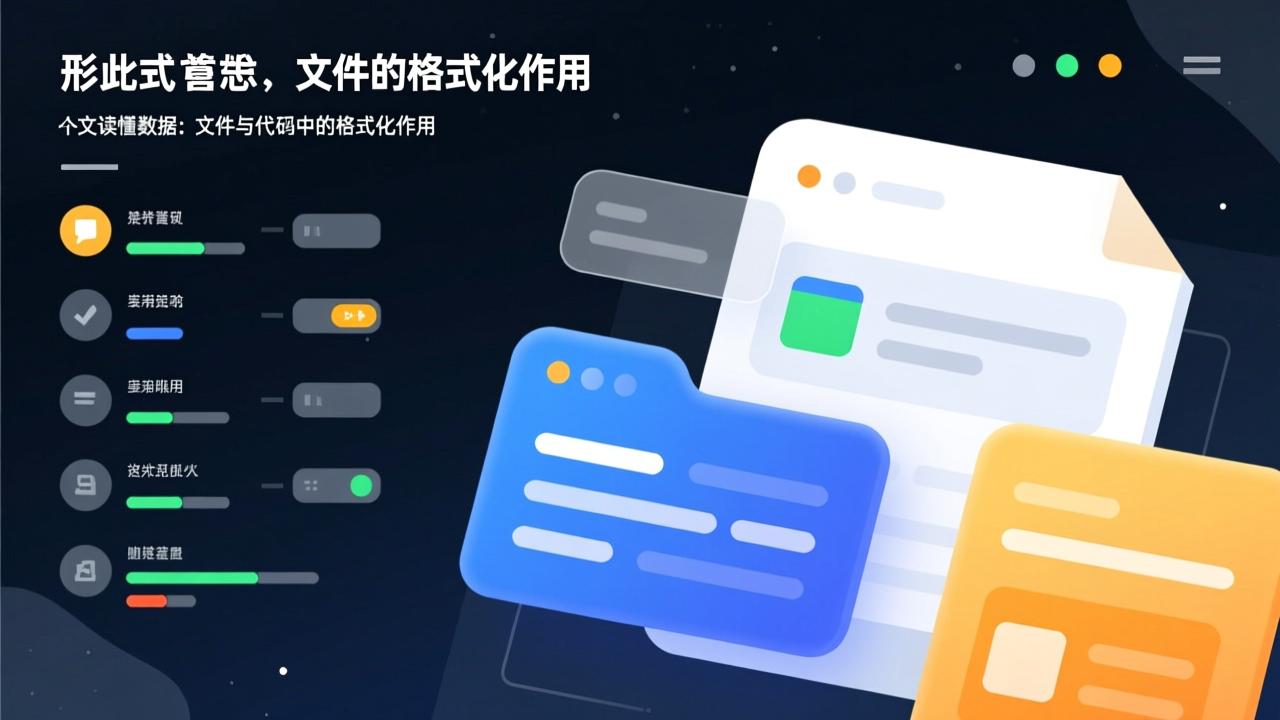 格式化是什么意思？一文读懂数据、文件与代码中的格式化作用  第3张