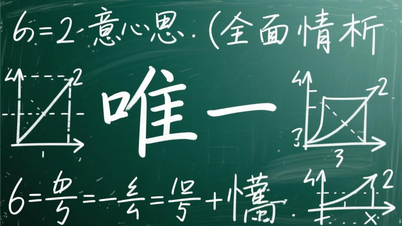 唯一是什么意思？从数学到情感的全面解析，彻底搞懂“唯一”的真正含义  第3张