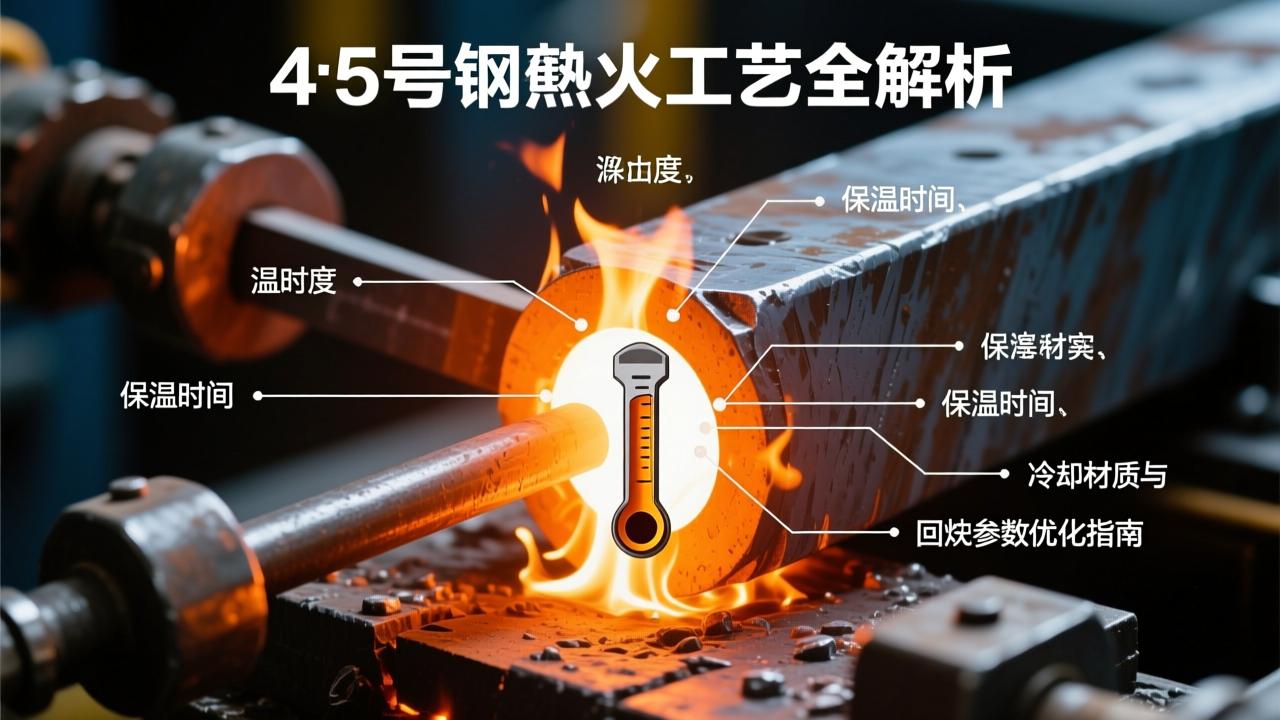 45号钢淬火工艺全解析：温度、保温时间、冷却介质与回火参数优化指南  第3张
