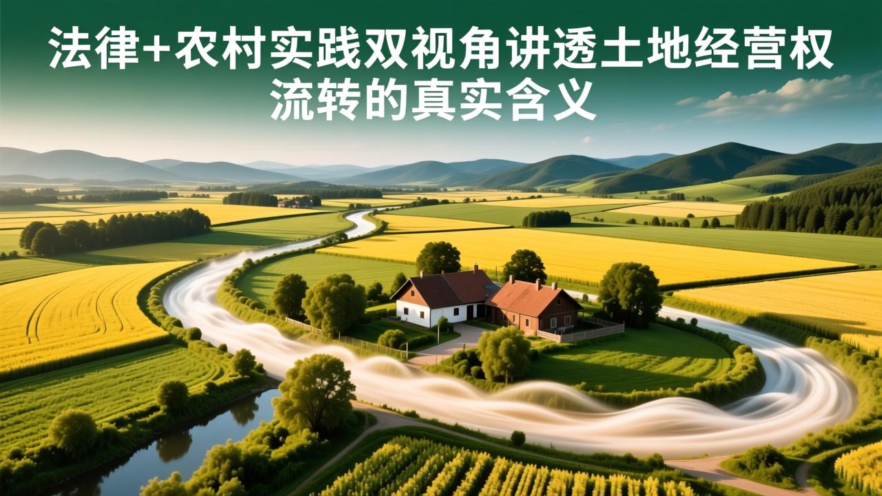 流转的意思是什么？法律+农村实践双视角讲透土地经营权流转的真实含义
