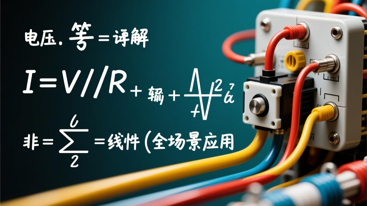 电流电压公式详解：从欧姆定律I=V/R到交流阻抗、非线性与传输线的全场景应用  第3张