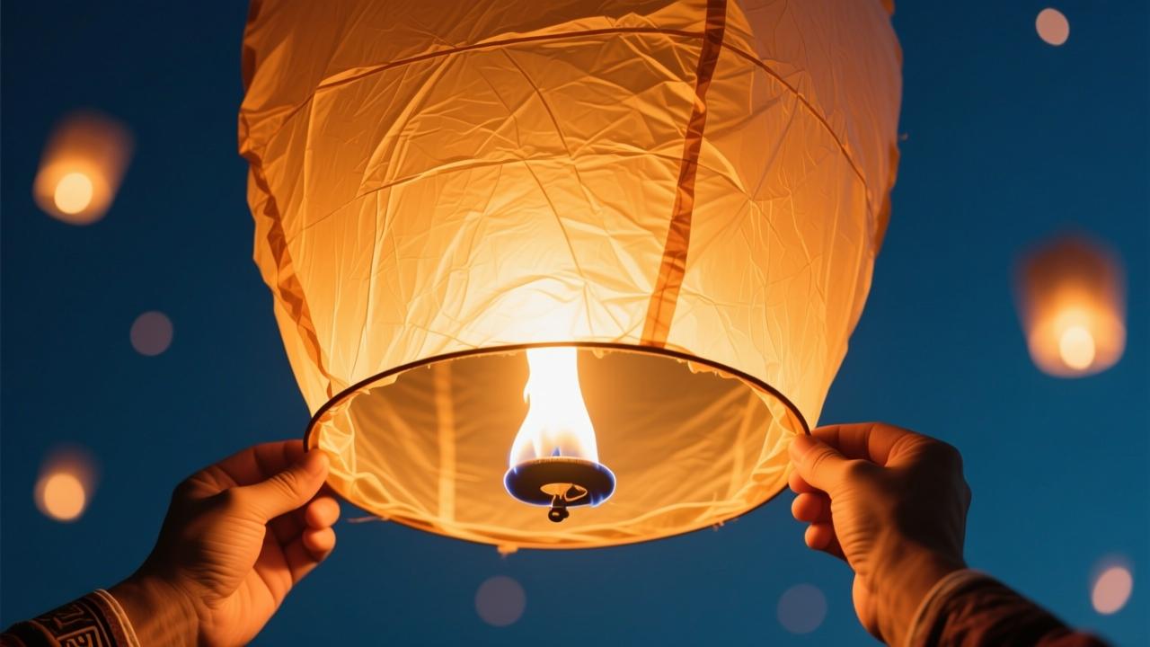 孔明灯原理揭秘：从三国传说到热力学浮力机制与现代安全治理  第2张