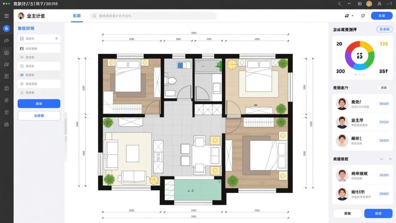 平面图制作软件哪款好用？2024真实场景测评：业主/设计师/学生按身份选对不踩坑  第4张
