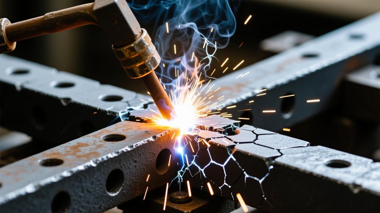 铸铁焊接方法全解析：灰铸铁与球墨铸铁冷焊/热焊选型指南及裂纹预防实战技巧  第1张