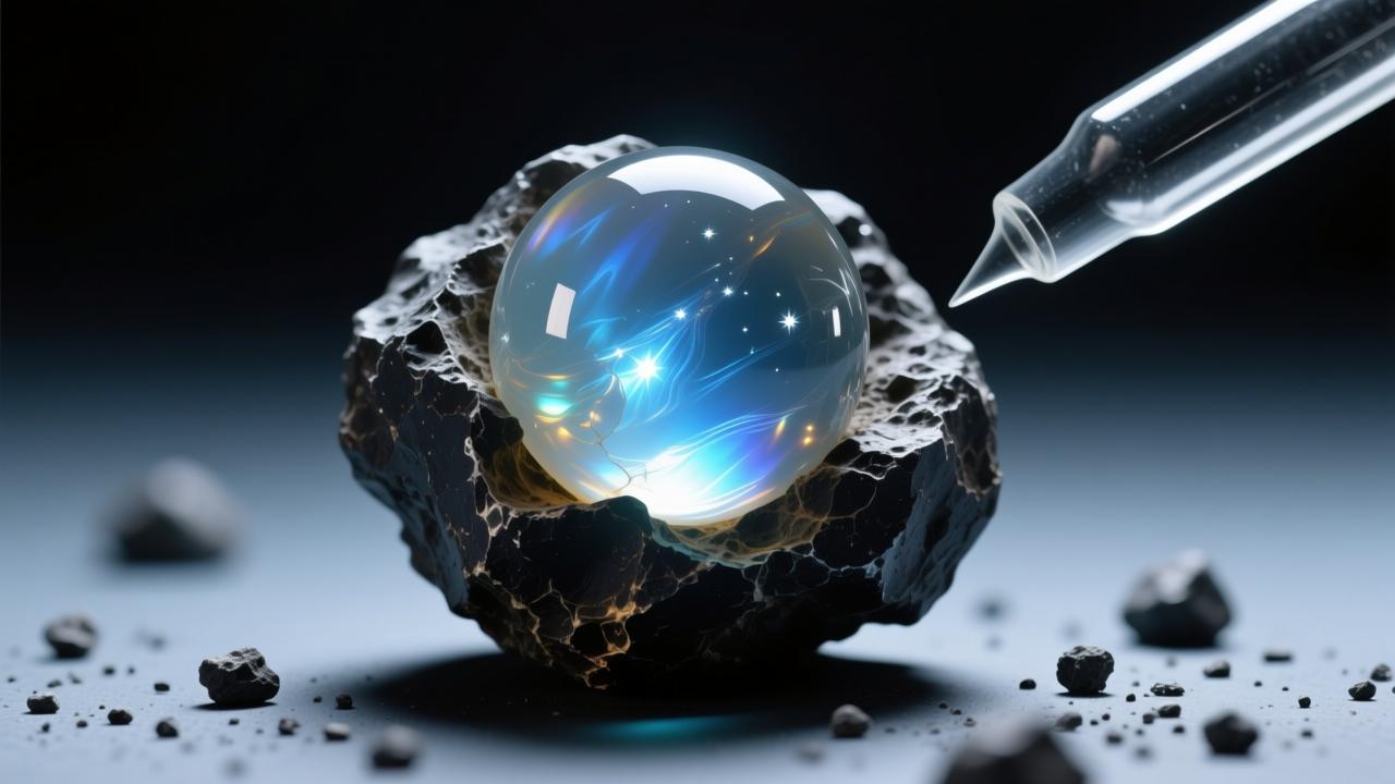 陨石夜明珠是真的吗?揭秘‘天上掉下来的夜光宝’背后的科学真相与鉴定方法 第2张 陨石夜明珠是真的吗?揭秘‘天上掉下来的夜光宝’背后的科学真相与鉴定方法 第2张