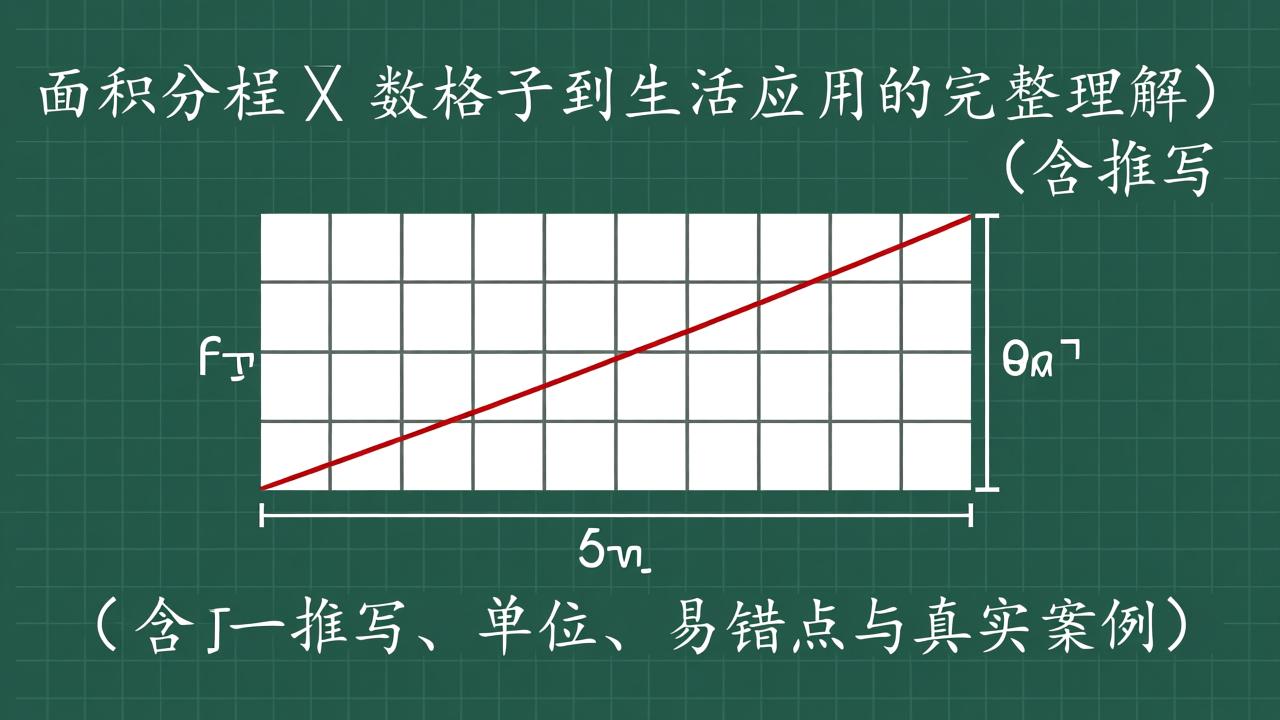 长方形的面积公式是什么？从数格子到生活应用的完整理解（含推导、单位、易错点与真实案例）  第3张