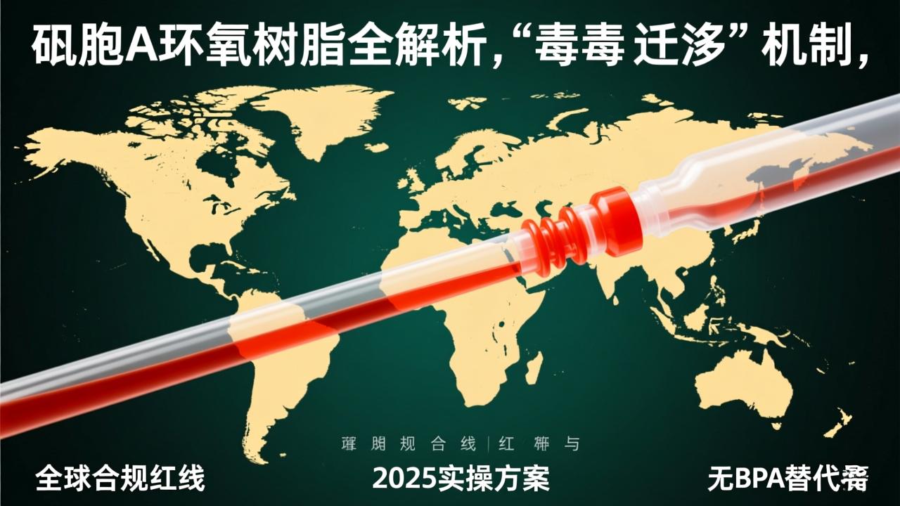 双酚A环氧树脂全解析：毒性迁移机制、全球合规红线与无BPA替代方案（2025实操指南）  第2张