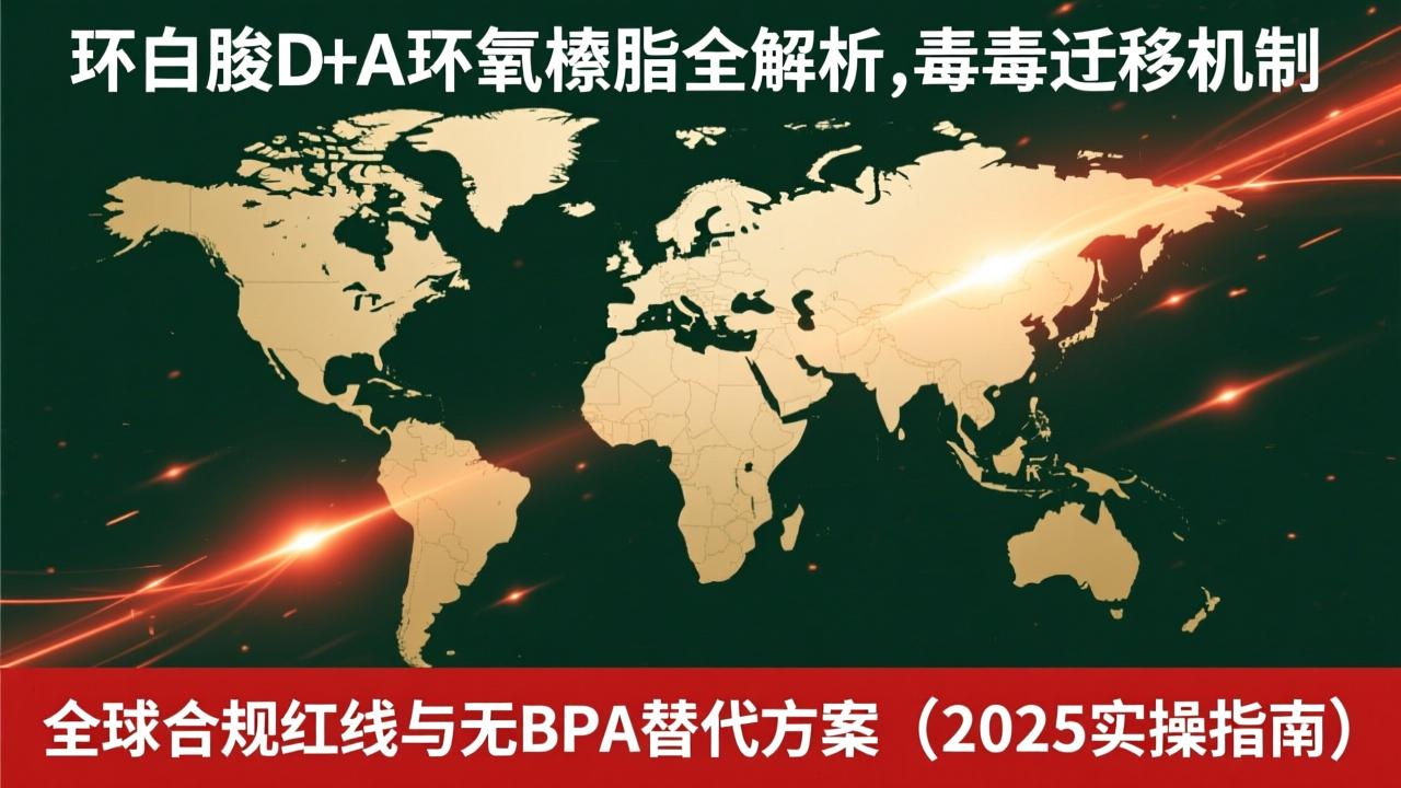 双酚A环氧树脂全解析：毒性迁移机制、全球合规红线与无BPA替代方案（2025实操指南）  第4张