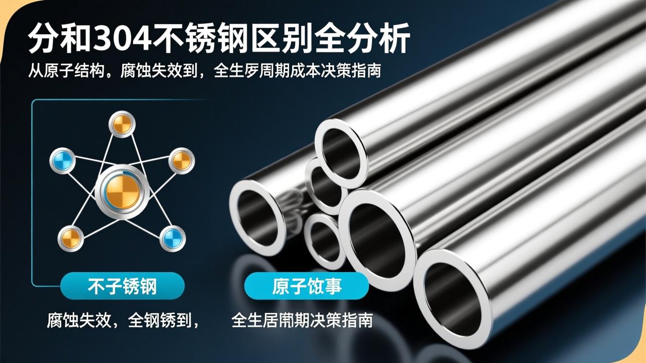 201和304不锈钢区别全解析：从原子结构、腐蚀失效到全生命周期成本决策指南  第1张