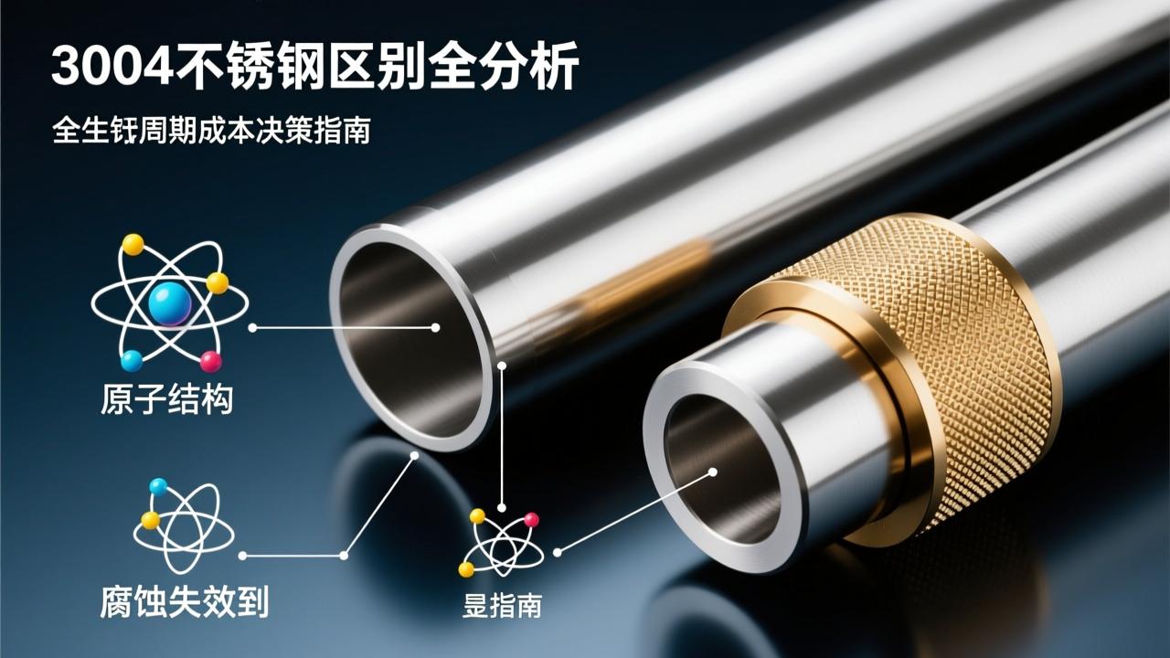 201和304不锈钢区别全解析：从原子结构、腐蚀失效到全生命周期成本决策指南  第2张