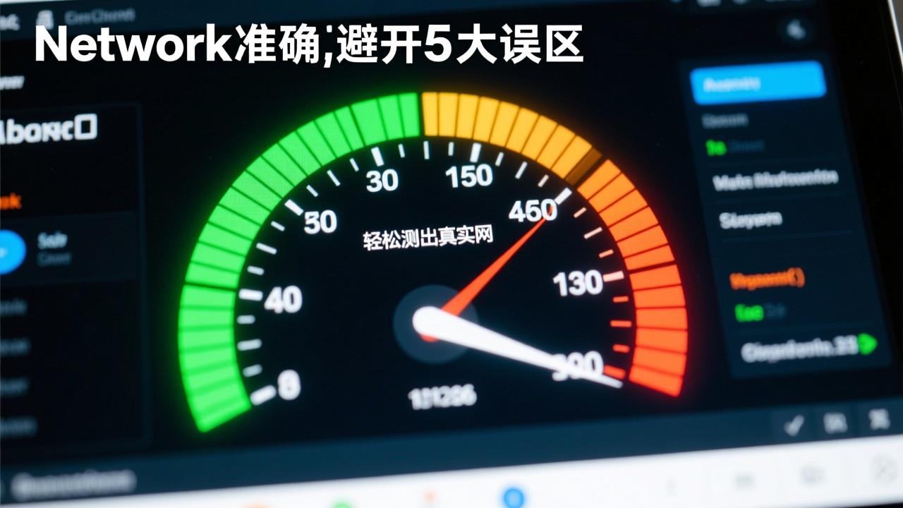 网络速度测试怎么做才准确?避开5大误区,轻松测出真实网速 第1张 网络速度测试怎么做才准确?避开5大误区,轻松测出真实网速 第1张