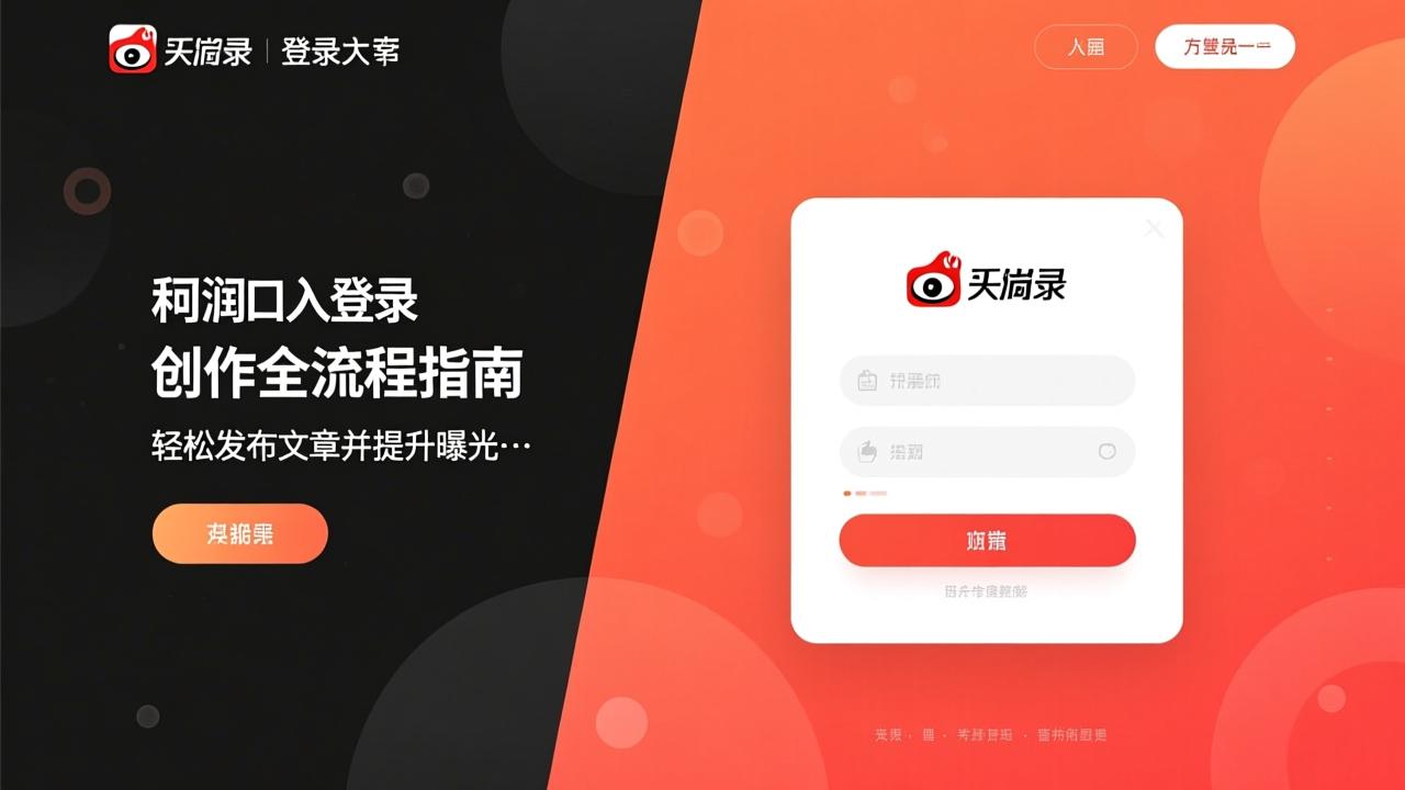 今日头条网页版登录入口及创作全流程指南：轻松发布文章并提升曝光