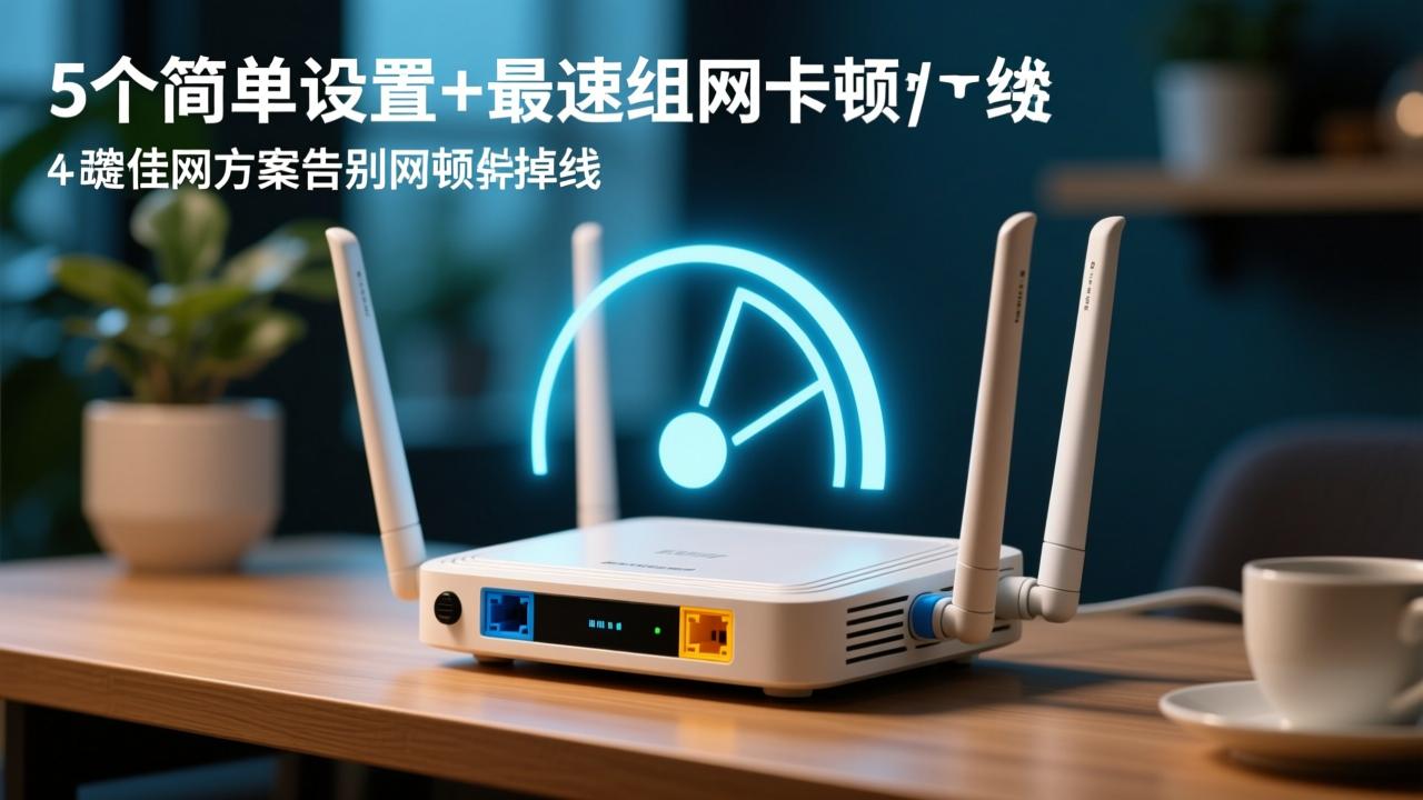 怎么让网速变快？5个简单设置+最佳组网方案，告别卡顿掉线