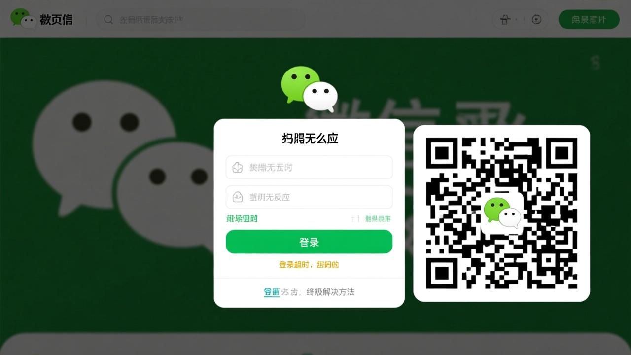 微信网页版登录失败怎么办?扫码无反应、登录超时的终极解决方法 第4张 微信网页版登录失败怎么办?扫码无反应、登录超时的终极解决方法 第4张