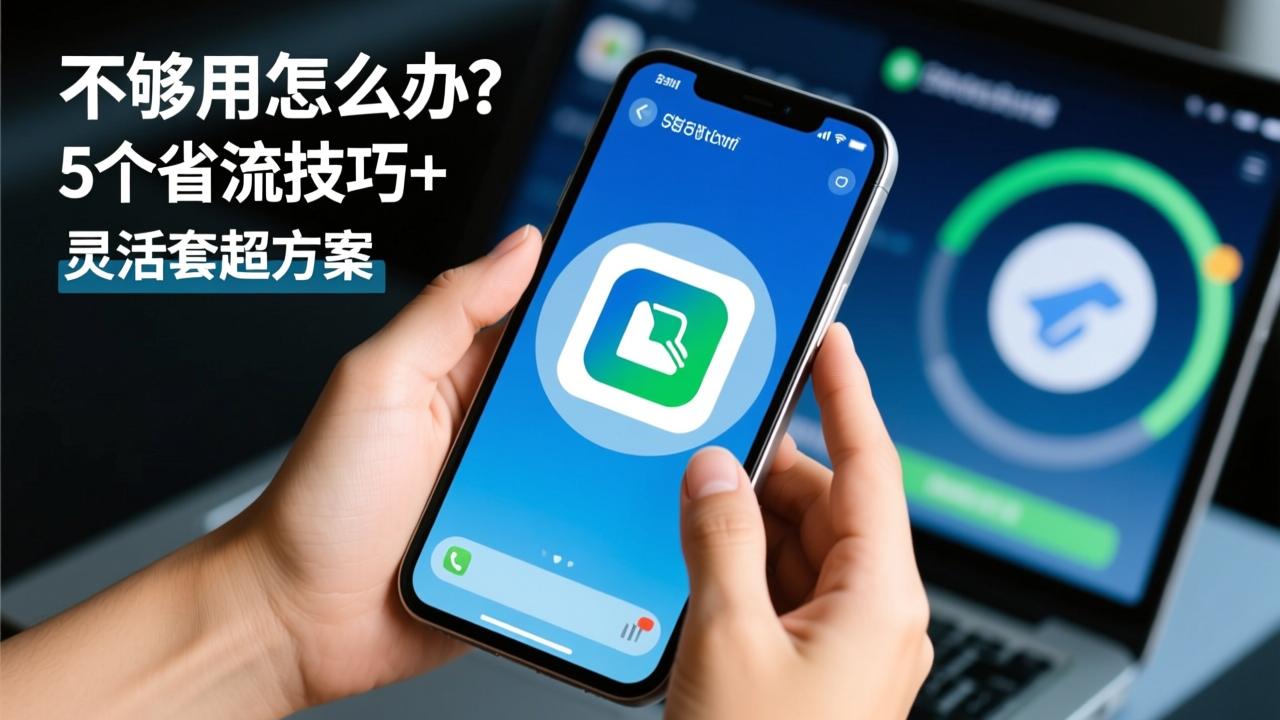 流量不够用怎么办？5个省流技巧+灵活套餐方案，告别每月超支焦虑