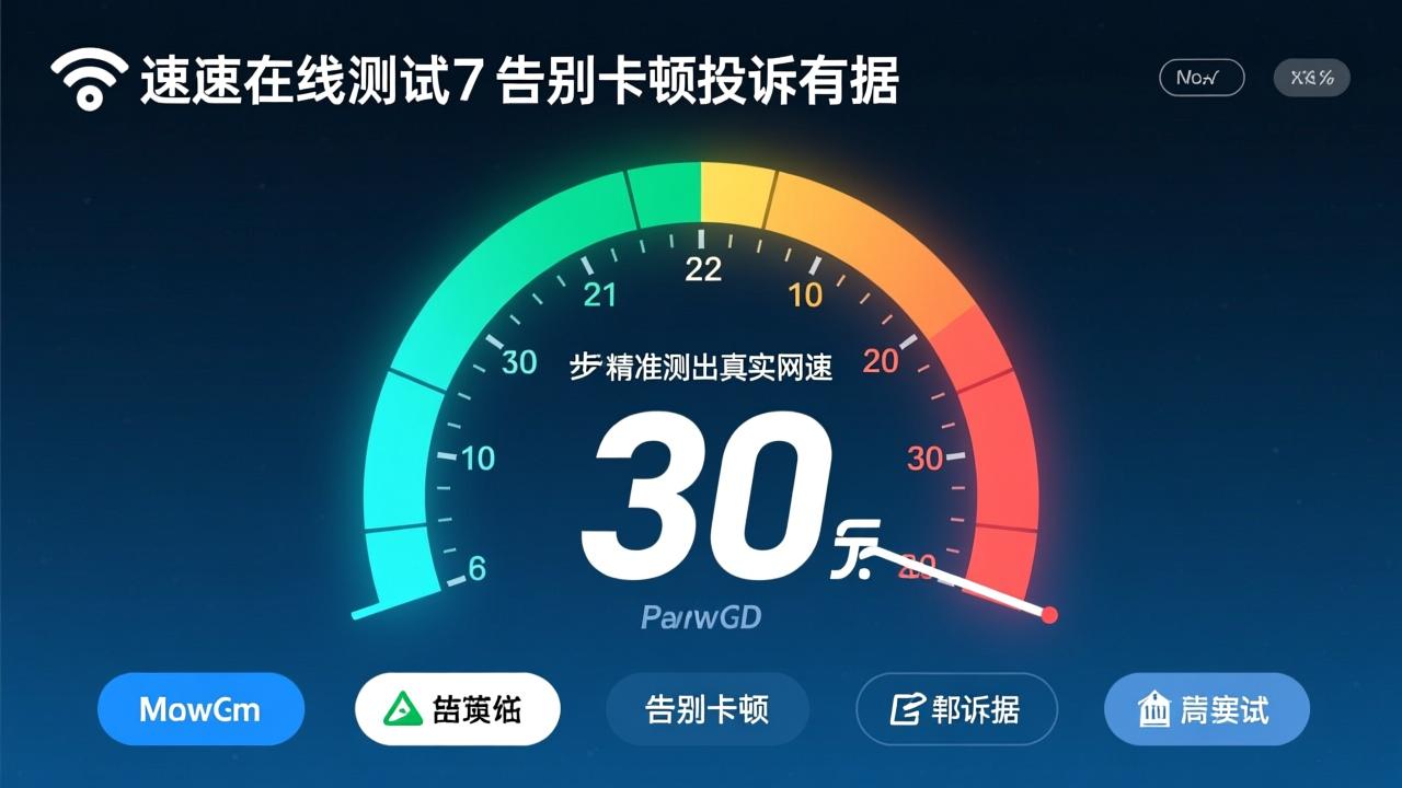 网速在线测试：3步精准测出真实网速，告别卡顿投诉有据  第3张