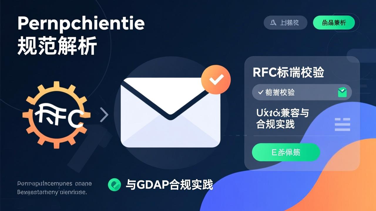 邮箱地址格式规范全解析:从RFC标准到前端校验、Unicode兼容与GDPR合规实践 第3张 邮箱地址格式规范全解析:从RFC标准到前端校验、Unicode兼容与GDPR合规实践 第3张