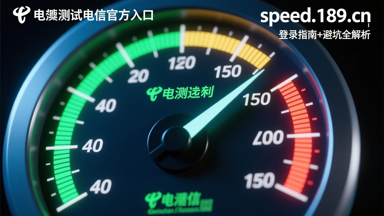 网速测试电信官方入口与真实测速方法｜speed.189.cn登录指南+避坑全解析  第2张