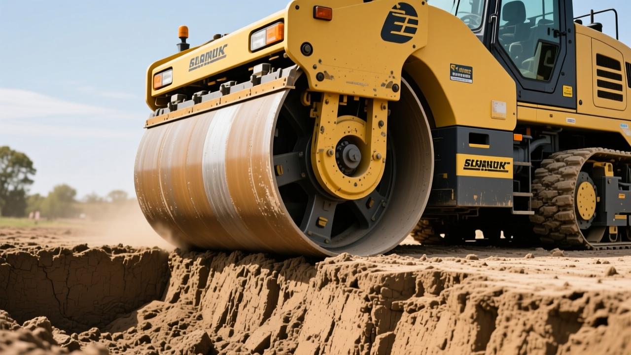 冲击压实机工作原理与实战应用指南：如何用非圆形凸轮轮体实现深层土体应力波压实