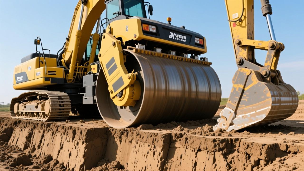 冲击压实机工作原理与实战应用指南：如何用非圆形凸轮轮体实现深层土体应力波压实  第2张