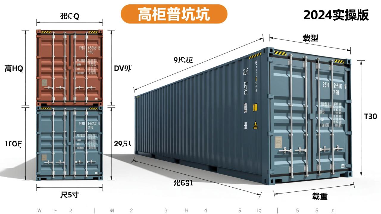 40尺货柜全解析：高柜HQ与普柜DV尺寸、载重、选型及装柜避坑指南（2024实操版）  第2张