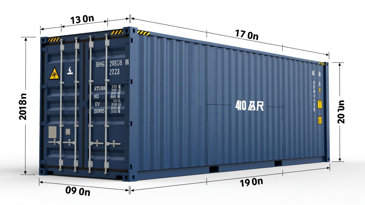 40尺货柜全解析：高柜HQ与普柜DV尺寸、载重、选型及装柜避坑指南（2024实操版）  第3张