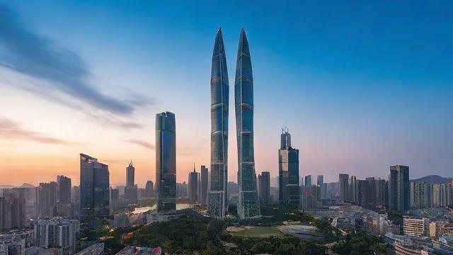 南昌双子塔：建筑设计与城市发展的里程碑