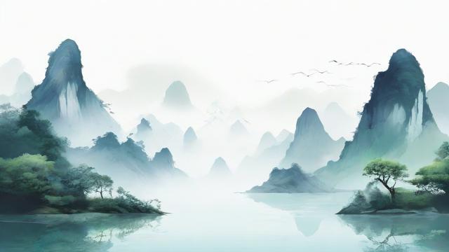 横幅山水画的艺术魅力与现代创新发展全解析