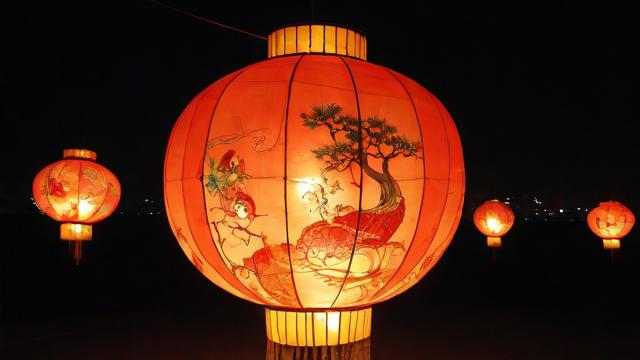 灯笼的照片：发现传统灯笼设计之美与文化寓意