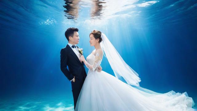 水下婚纱照拍摄技巧大全：设备、光线与场景全攻略  第2张